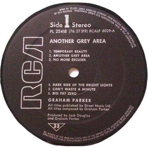  Vinyl records  Graham Parker – Another Grey Area / RCA LP 6029 picture in  Vinyl Play магазин LP и CD  04685  2 