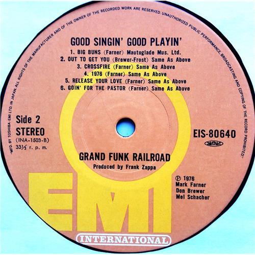  Vinyl records  Grand Funk Railroad – Good Singin' Good Playin' / EIS-80640 picture in  Vinyl Play магазин LP и CD  07610  6 