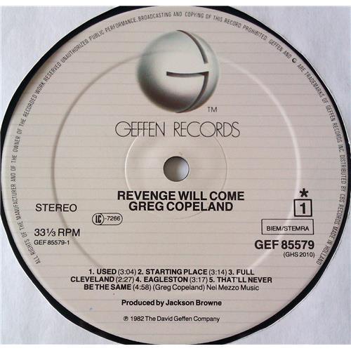 Картинка  Виниловые пластинки  Greg Copeland – Revenge Will Come / 85579 в  Vinyl Play магазин LP и CD   06475 4 