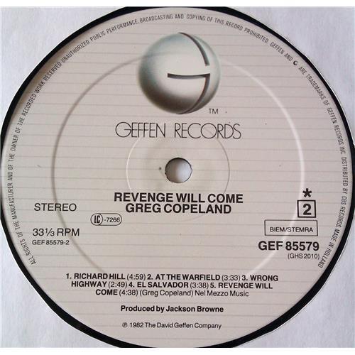 Картинка  Виниловые пластинки  Greg Copeland – Revenge Will Come / 85579 в  Vinyl Play магазин LP и CD   06475 5 