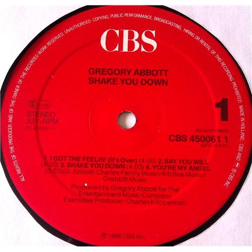 Картинка  Виниловые пластинки  Gregory Abbott – Shake You Down / CBS 450061 1 в  Vinyl Play магазин LP и CD   06704 2 