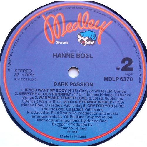  Vinyl records  Hanne Boel – Dark Passion / MDLP 6370 picture in  Vinyl Play магазин LP и CD  06698  5 