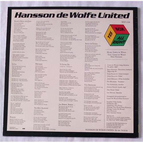 Картинка  Виниловые пластинки  Hansson De Wolfe United – Yes Box Allright / SELP 2-1108 в  Vinyl Play магазин LP и CD   06491 1 