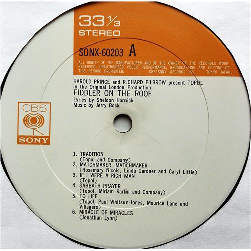  Vinyl records  Harold Prince And Richard Pilbrow – Fiddler On The Roof (Original London Cast) / SONX 60203 picture in  Vinyl Play магазин LP и CD  07494  4 