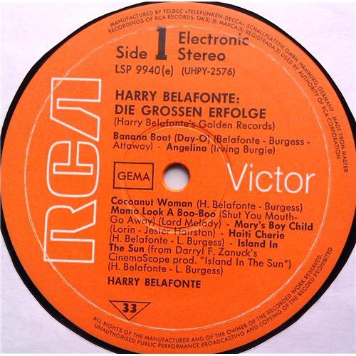  Vinyl records  Harry Belafonte – Die Grossen Erfolge - Golden Records / LSP 9940 (e) picture in  Vinyl Play магазин LP и CD  06018  2 