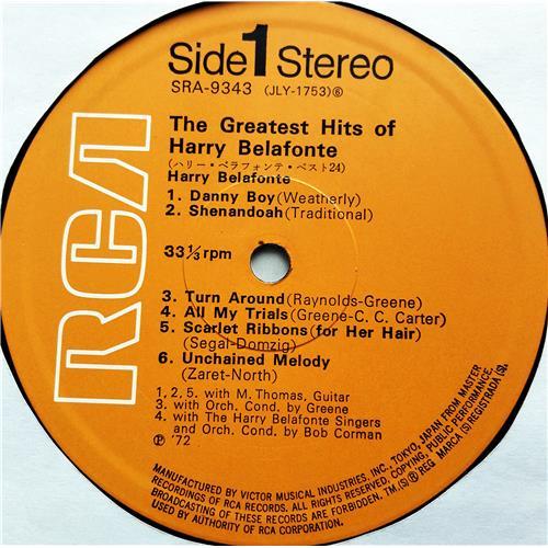 Картинка  Виниловые пластинки  Harry Belafonte – The Greatest Hits Of Harry Belafonte Best 24 / SRA-9342~43 в  Vinyl Play магазин LP и CD   07543 6 