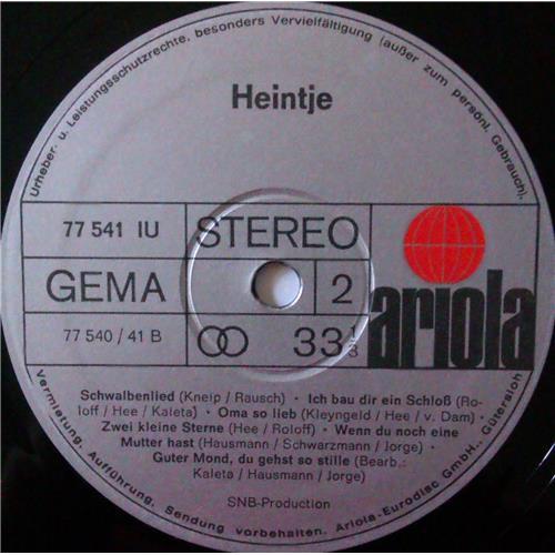  Vinyl records  Heintje – Heintje / 77 541 IU picture in  Vinyl Play магазин LP и CD  04314  3 