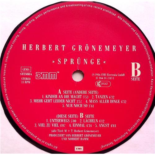 Картинка  Виниловые пластинки  Herbert Gronemeyer – Sprunge / 1C 066 14 7143 1 в  Vinyl Play магазин LP и CD   06596 5 