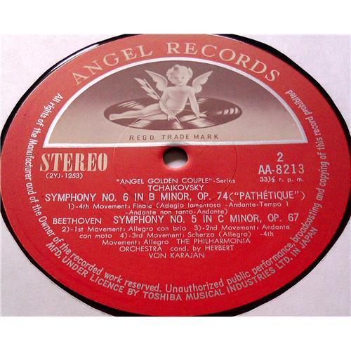  Vinyl records  Herbert Von Karajan – P.Tchaikovsky: Symphony No. 6 / Beethoven: Symphony No. 5 / AA-8213 picture in  Vinyl Play магазин LP и CD  05678  3 