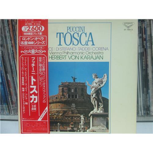  Vinyl records  Herbert Von Karajan, Price, Di Stefano, Taddei, Corena – Puccini: Tosca / GT 7001 in Vinyl Play магазин LP и CD  02659 