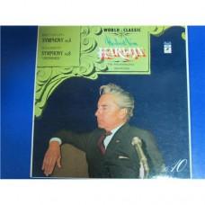 Herbert Von Karajan, The Philarmonia Orchestra – Beethoven: Symphony No. 5 / Schubert: Symphony No. 8 - Vol. 10 / SK-710