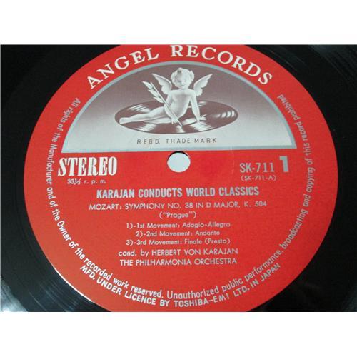 Картинка  Виниловые пластинки  Herbert Von Karajan, The Philarmonia Orchestra – Mozart: Symphonies Nos. 38 & 39 - Vol. 11 / SK-711 в  Vinyl Play магазин LP и CD   01091 3 