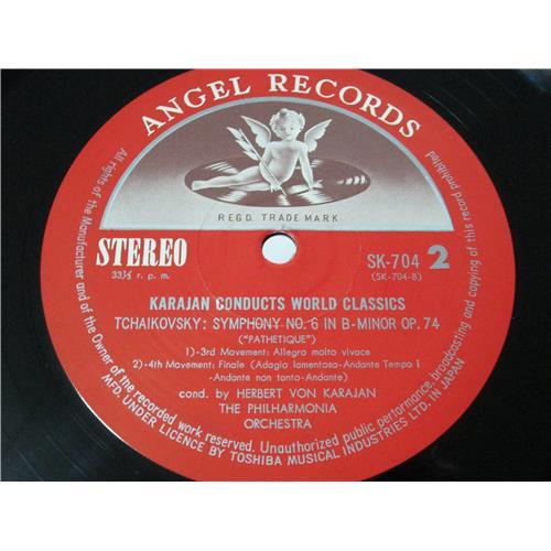  Vinyl records  Herbert Von Karajan, The Philarmonia Orchestra – P.Tchaikovsky: Symphony No. 6 'Pathetique' - Vol. 4 / SK-704 picture in  Vinyl Play магазин LP и CD  01067  4 