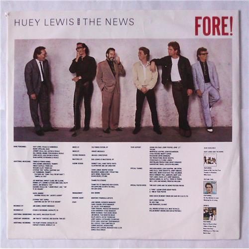 Картинка  Виниловые пластинки  Huey Lewis And The News – Fore! / CDL 1534 в  Vinyl Play магазин LP и CD   05913 3 