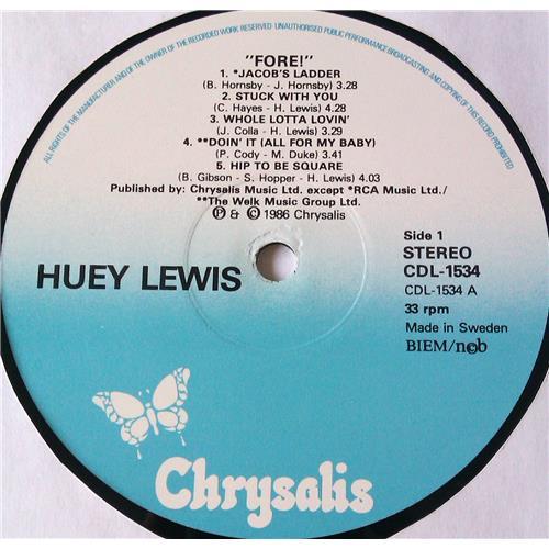 Картинка  Виниловые пластинки  Huey Lewis And The News – Fore! / CDL 1534 в  Vinyl Play магазин LP и CD   05913 4 