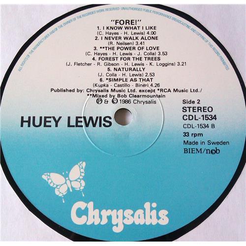 Картинка  Виниловые пластинки  Huey Lewis And The News – Fore! / CDL 1534 в  Vinyl Play магазин LP и CD   05913 5 