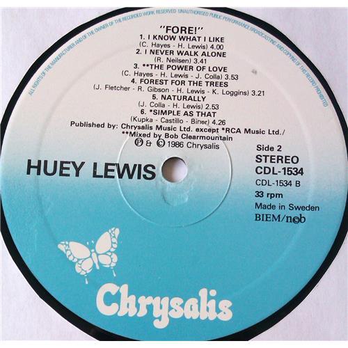  Vinyl records  Huey Lewis And The News – Fore! / CDL 1534 picture in  Vinyl Play магазин LP и CD  05914  5 