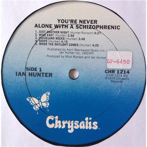  Vinyl records  Ian Hunter – You're Never Alone With A Schizophrenic / CHR 1214 picture in  Vinyl Play магазин LP и CD  04729  4 
