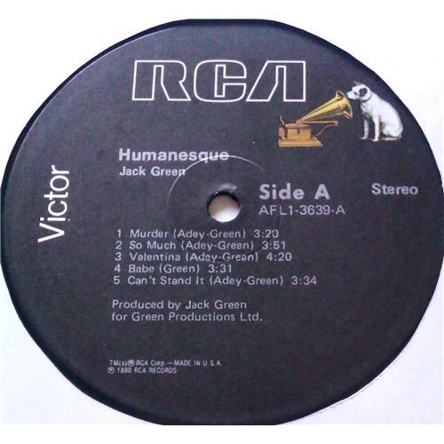 Картинка  Виниловые пластинки  Jack Green – Humanesque / AFL1-3639 в  Vinyl Play магазин LP и CD   04928 4 