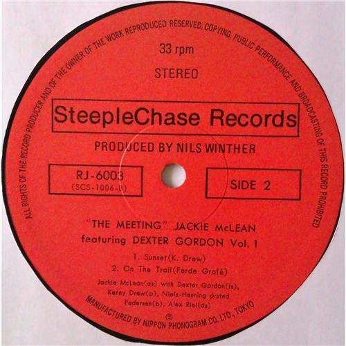 Картинка  Виниловые пластинки  Jackie McLean Featuring Dexter Gordon – The Meeting Vol. 1 / RJ-6003 в  Vinyl Play магазин LP и CD   04612 3 
