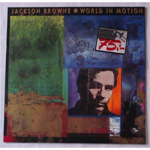  Vinyl records  Jackson Browne – World In Motion / 960 830-1 in Vinyl Play магазин LP и CD  04888 