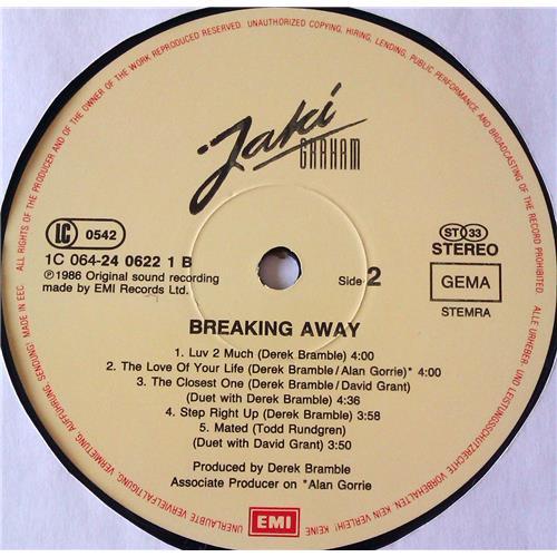  Vinyl records  Jaki Graham – Breaking Away / 064 24 0622 1 picture in  Vinyl Play магазин LP и CD  06402  5 