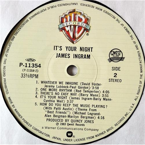  Vinyl records  James Ingram – It's Your Night / P-11354 picture in  Vinyl Play магазин LP и CD  07535  5 