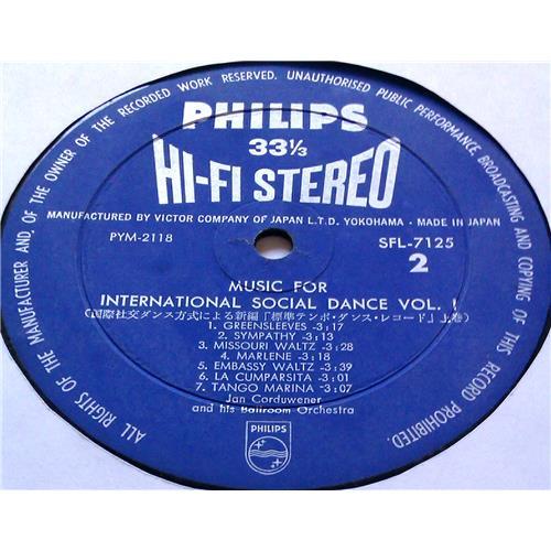  Vinyl records  Jan Corduwener And His Ballroom-Orchestra – Music For International Social Dance Vol. 1 / SFL-7125 picture in  Vinyl Play магазин LP и CD  05799  3 