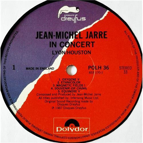 Картинка  Виниловые пластинки  Jean-Michel Jarre – In Concert Houston/Lyon / POLH36 в  Vinyl Play магазин LP и CD   08615 6 