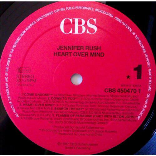 Картинка  Виниловые пластинки  Jennifer Rush – Heart Over Mind / CBS 450470 1 в  Vinyl Play магазин LP и CD   04410 4 