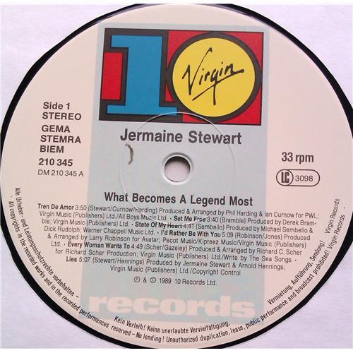 Картинка  Виниловые пластинки  Jermaine Stewart – What Becomes A Legend Most / 210 345 в  Vinyl Play магазин LP и CD   06537 4 