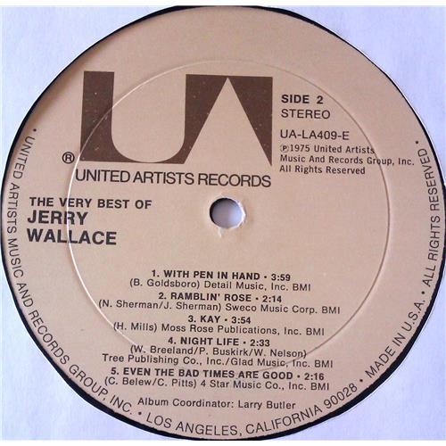 Vinyl records  Jerry Wallace – The Very Best Of Jerry Wallace / UA-LA409-E picture in  Vinyl Play магазин LP и CD  06512  3 