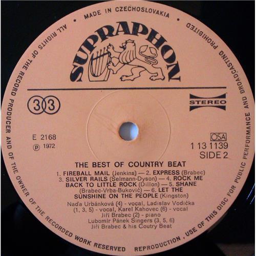 Картинка  Виниловые пластинки  Jiri Brabec & His Country Beat – The Best Of Country Beat / 1 13 1139 в  Vinyl Play магазин LP и CD   03686 3 