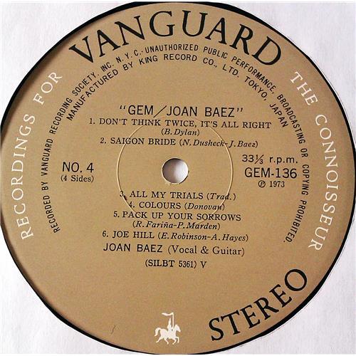 Картинка  Виниловые пластинки  Joan Baez – Gem / Joan Baez / GEM 135-6 в  Vinyl Play магазин LP и CD   07254 8 