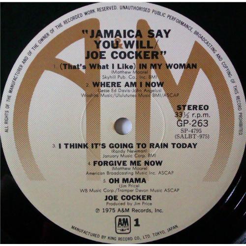 Картинка  Виниловые пластинки  Joe Cocker – Jamaica Say You Will / GP 263 в  Vinyl Play магазин LP и CD   04329 5 