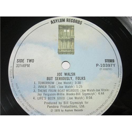  Vinyl records  Joe Walsh – 'But Seriously, Folks...' /  P-10397Y picture in  Vinyl Play магазин LP и CD  02929  5 
