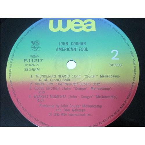 Картинка  Виниловые пластинки  John Cougar Mellencamp – American Fool / WEA 57004 в  Vinyl Play магазин LP и CD   04014 3 