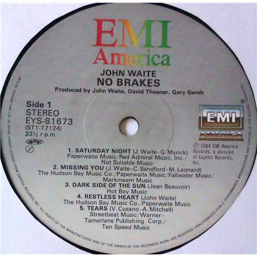Картинка  Виниловые пластинки  John Waite – No Brakes / EYS-81673 в  Vinyl Play магазин LP и CD   05449 2 