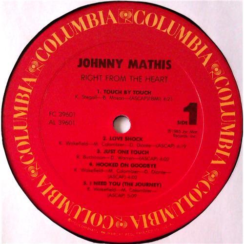  Vinyl records  Johnny Mathis – Right From The Heart / FC 39601 picture in  Vinyl Play магазин LP и CD  04821  2 