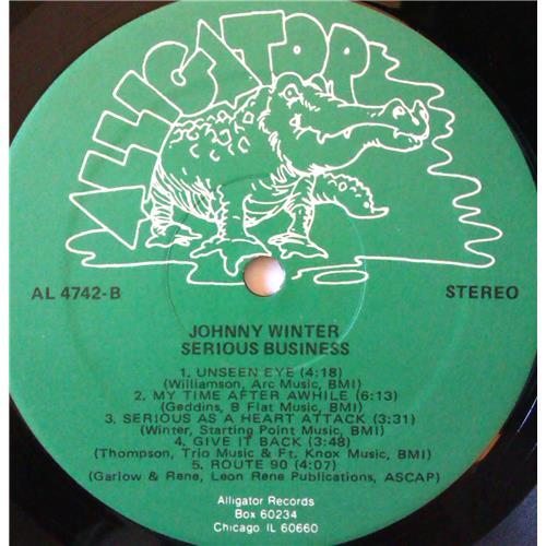 Картинка  Виниловые пластинки  Johnny Winter – Serious Business / AL 4742 в  Vinyl Play магазин LP и CD   03831 3 