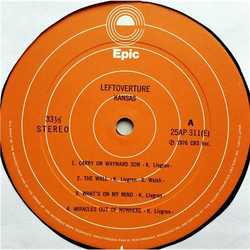  Vinyl records  Kansas – Leftoverture / 25AP 311 picture in  Vinyl Play магазин LP и CD  07613  4 