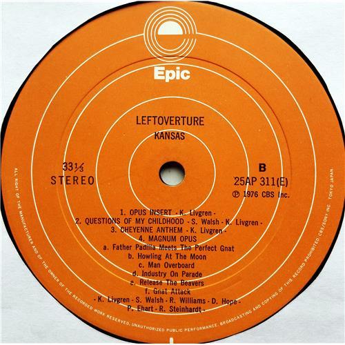  Vinyl records  Kansas – Leftoverture / 25AP 311 picture in  Vinyl Play магазин LP и CD  07613  5 
