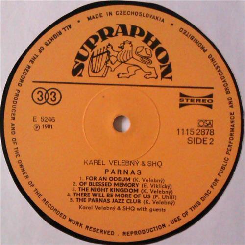  Vinyl records  Karel Velebny & SHQ – Parnas / 1115 2878 picture in  Vinyl Play магазин LP и CD  04552  3 