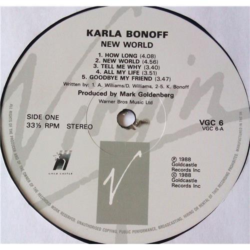 Картинка  Виниловые пластинки  Karla Bonoff – New World / VGC6 в  Vinyl Play магазин LP и CD   05865 2 
