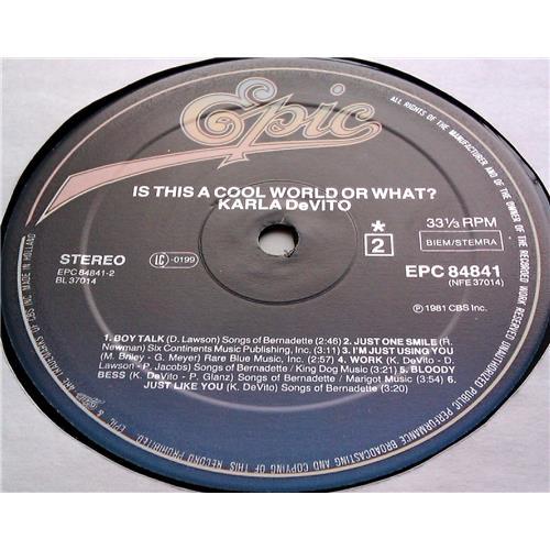  Vinyl records  Karla DeVito – Is This A Cool World Or What? / 84841 picture in  Vinyl Play магазин LP и CD  06011  5 