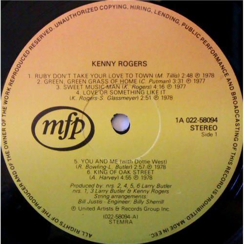 Картинка  Виниловые пластинки  Kenny Rogers – Collection / 1A 022-58094 в  Vinyl Play магазин LP и CD   04413 2 