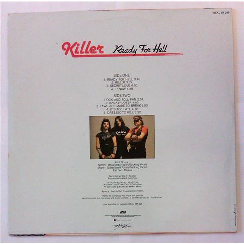Картинка  Виниловые пластинки  Killer – Ready For Hell / WEAL 58.298 в  Vinyl Play магазин LP и CD   04865 1 