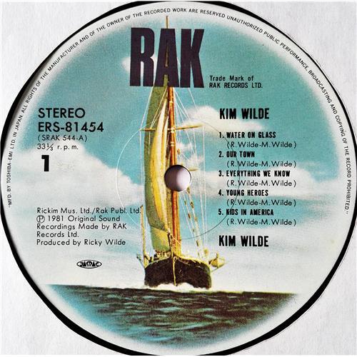  Vinyl records  Kim Wilde – Kim Wilde / ERS-81454 picture in  Vinyl Play магазин LP и CD  08547  4 