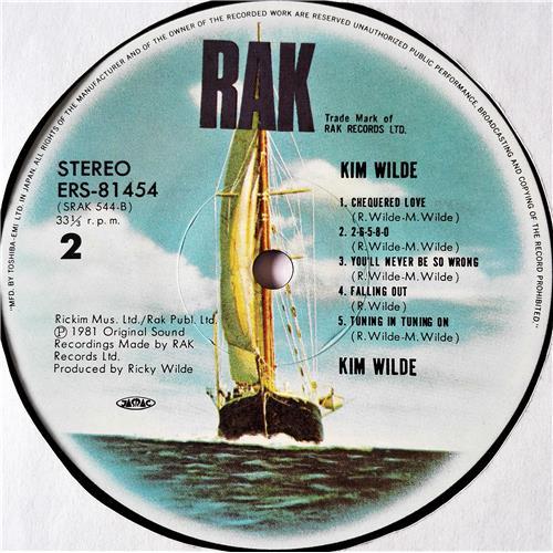  Vinyl records  Kim Wilde – Kim Wilde / ERS-81454 picture in  Vinyl Play магазин LP и CD  08547  5 