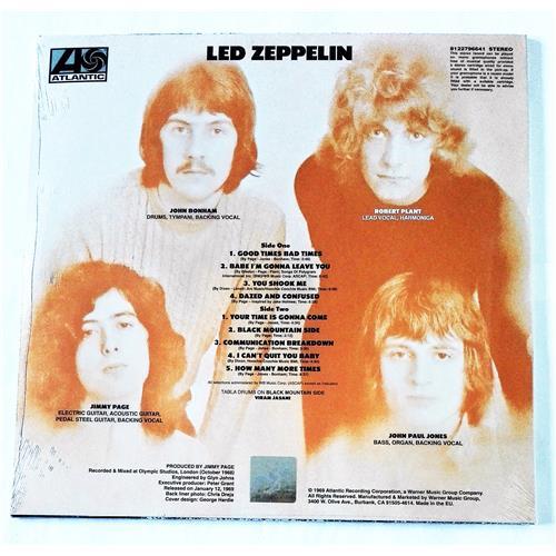 Картинка  Виниловые пластинки  Led Zeppelin – Led Zeppelin / 8122796641 / Sealed в  Vinyl Play магазин LP и CD   08701 1 